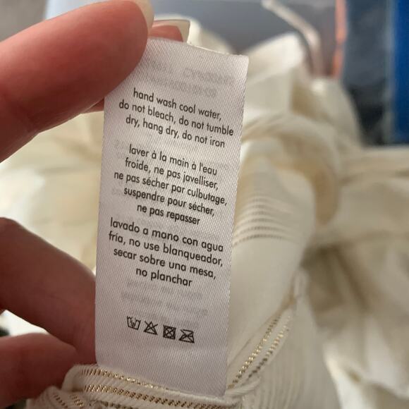 Onia Grace Sleeveless Striped Cotton Wrap Maxi Dress Medium - Picture 13 of 14